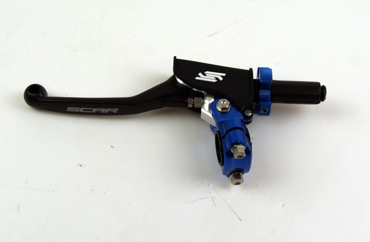 PIVOT CLUTCH LEVER ASSEMBLY, SCAR CPCL2 BLUE/BLUE/BLACK