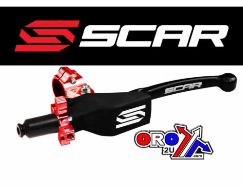 PIVOT CLUTCH LEVER ASSEMBLY, SCAR CPCL1 RED/RED/BLACK