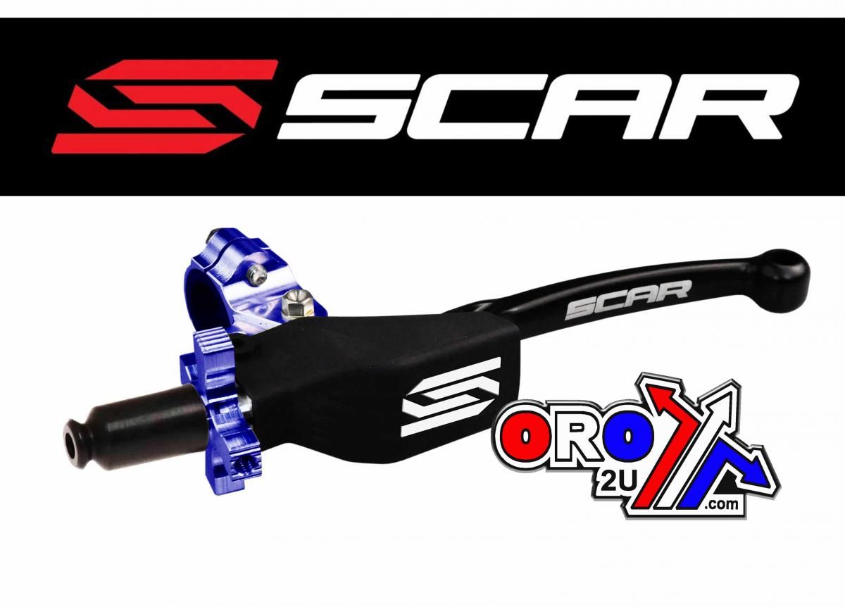 PIVOT CLUTCH LEVER ASSEMBLY, SCAR CPCL2 BLUE/BLUE/BLACK - Image 3