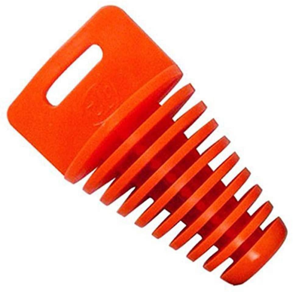 EXHAUST PLUG 34-62mm ORANGE EHB009L-ORANGE - Image 2