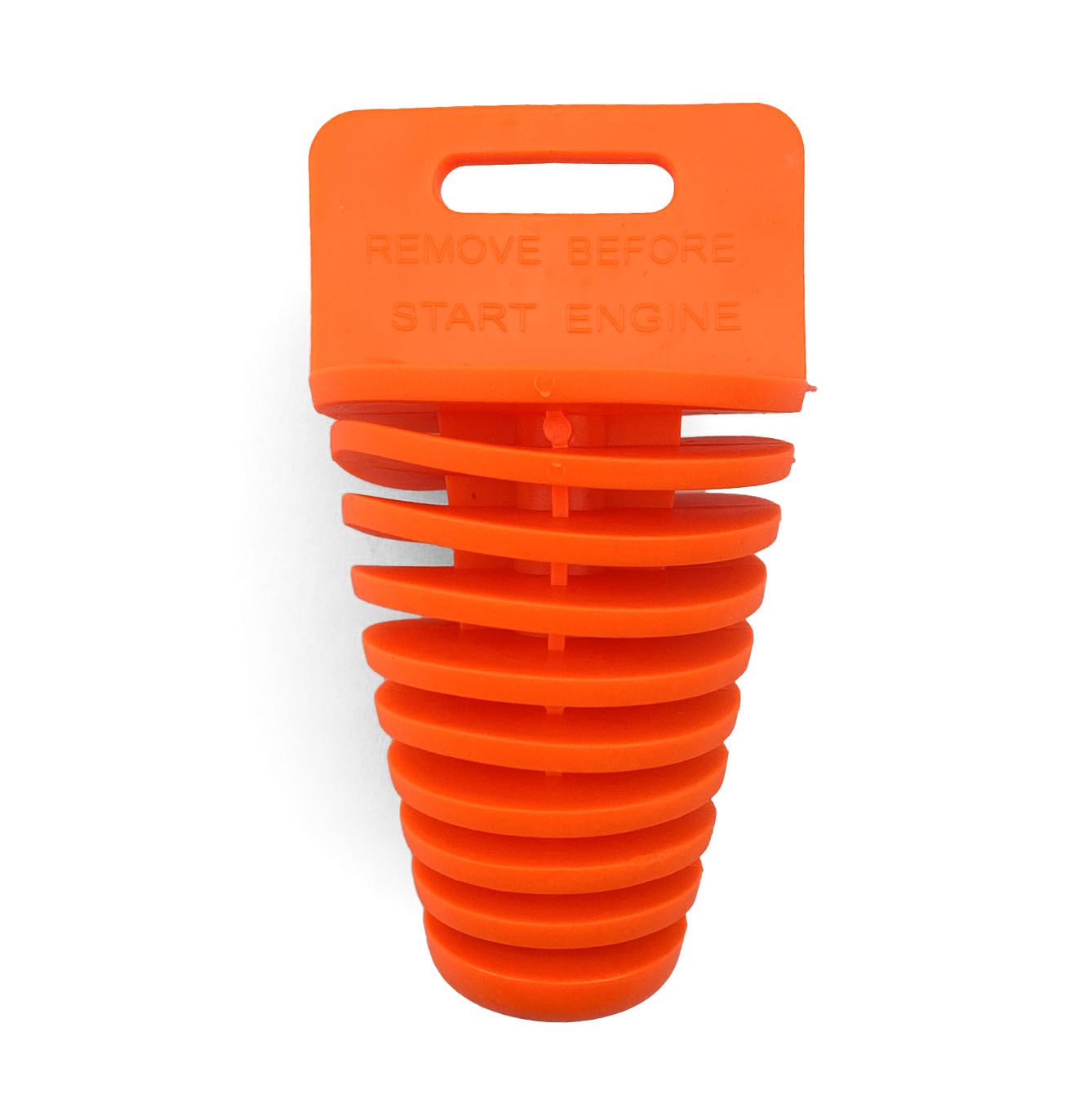 EXHAUST PLUG 34-62mm ORANGE EHB009L-ORANGE - Image 3