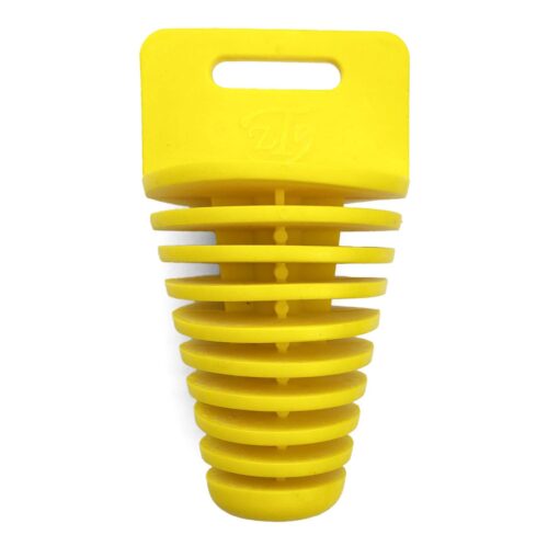 EXHAUST PLUG 34-62mm YELLOW EHB009L-YELLOW