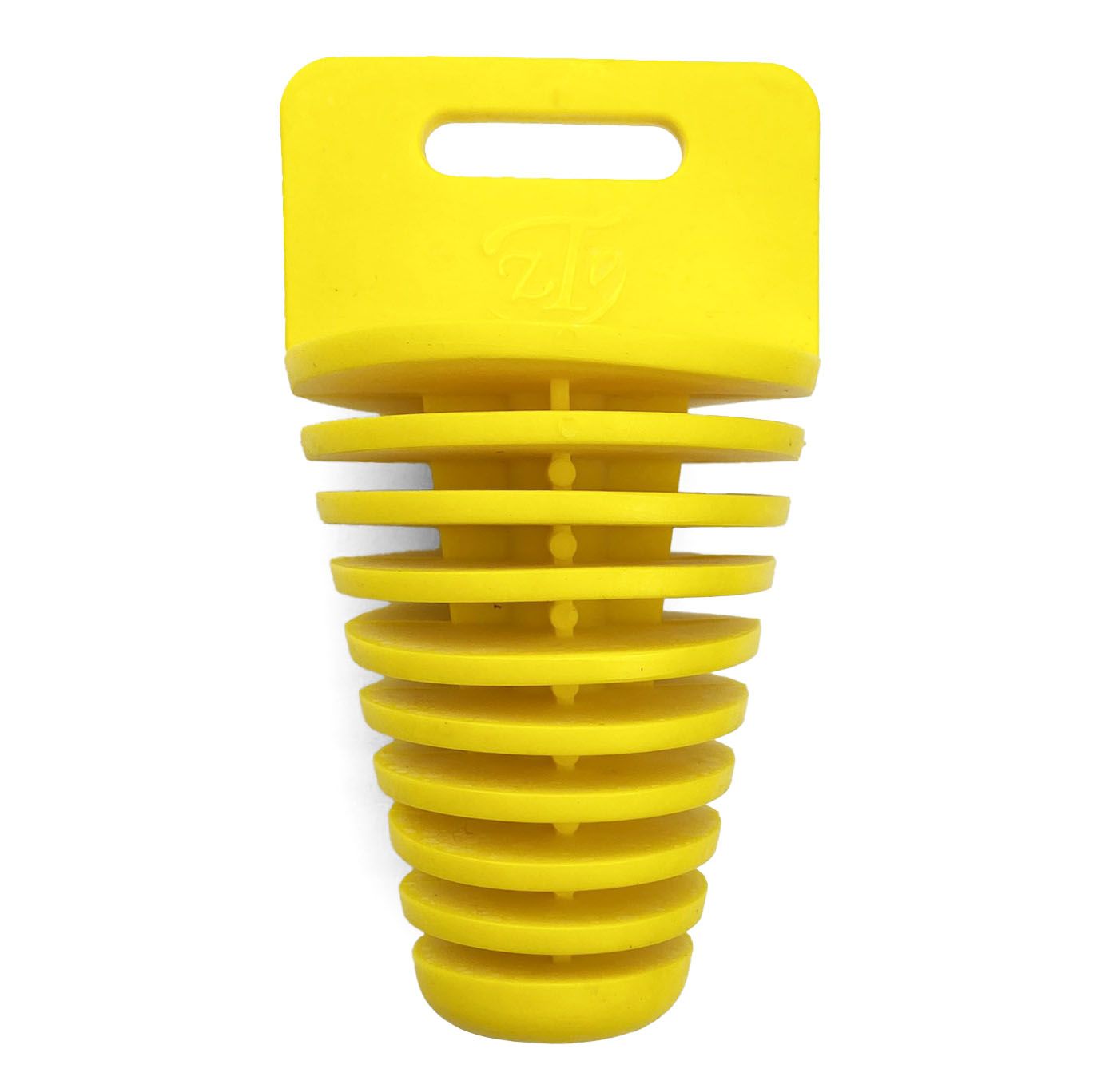 EXHAUST PLUG 34-62mm YELLOW EHB009L-YELLOW