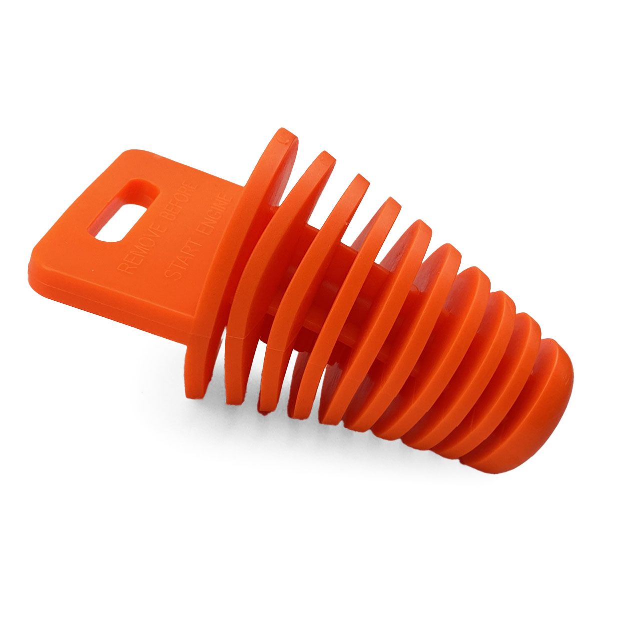 EXHAUST PLUG 34-62mm ORANGE EHB009L-ORANGE - Image 5