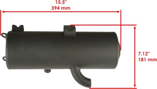 EXHAUST MUFFLER 02-07 POLARIS SPORTSMAN 700 4X4 EFI 1261223-489 1261223-029