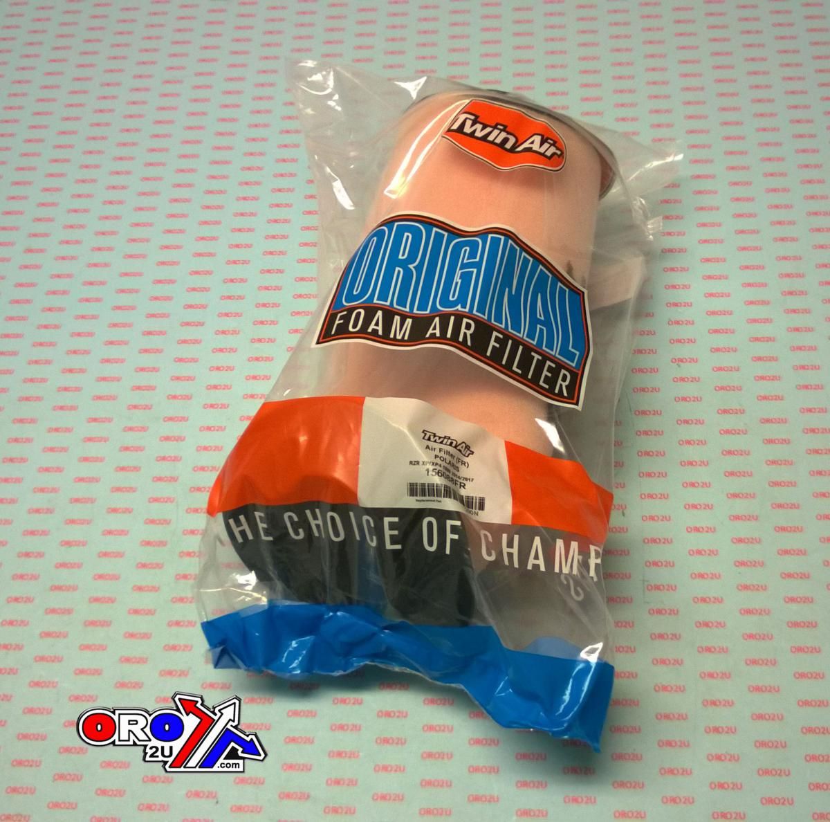 AIR FILTER POLARIS 1000 RZR, TWINAIR BACK FIRE FILTER 156088FR - Image 2