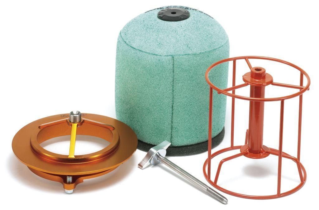 AIR FILTER KIT KFX400 03-06, TWIN AIR 153909C POWERFLOW