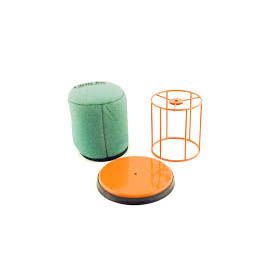 AIR FILTER KIT 07-11 450 KING, TWIN AIR 153915C FILTER+CAGE