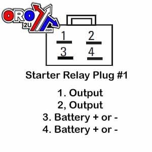 SOLENOID RELAY LT-Z400, ARROW SMU6084 31800-07G00, 31800-03G00 31800-07G00 31800-35F00 31800-26E00