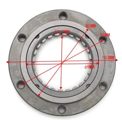 ONE WAY STARTER CLUTCH BEARING YAMAHA YFM 350 400 450 550 600 660 F X F EPS 1UY-15590-01