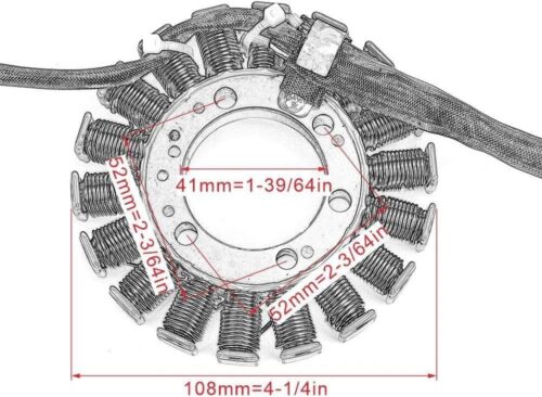 STATOR 06-09 SUZUKI LT-R 450 32101-45G10 32101-45G00 32101-45G11