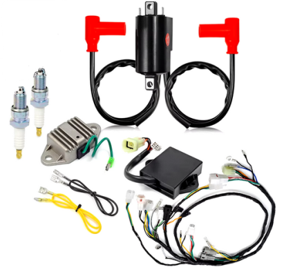 WIRING HARNESS IGNITION COIL CDI BOX REGULATOR KIT 1997-2001 YAMAHA BANSHEE 350