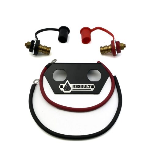 BATTERY TERMINALS RELOCATION KIT FLAT, JUMPER POSTS, BTRK-U-002-01