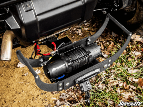 RECEIVER HITCH WINCH QUICK CONNECT KIT 12V WINCH 3 TON 3,000KG, ATV/UTV, SYNTHETIC ROPE, 4 BOLT, SUPERATV WN-6000