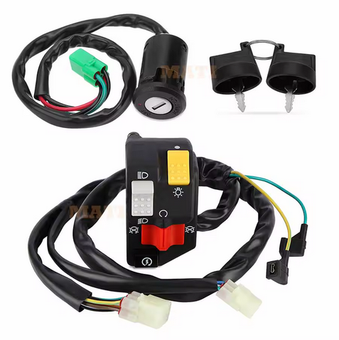 LEFT LIGHT SWITCH 2006-2014 HONDA TRX450ER SPORTRAX 35200-HN1-A41 35150-HP1-A02 35150-HP1-A01 - Image 4