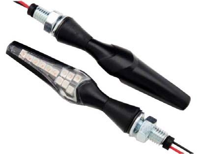 LED INDICATOR TURN SIGNAL SEQUENTIAL 12V AMBER PSYCHIC MC-01D09