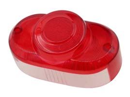 TAIL BRAKE LIGHT LENS HONDA CB CL CT 1960’s PSYCHIC MC-01D56 62-84730 33701-041-671