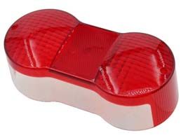 TAIL BRAKE LIGHT LENS SUZUKI 1970’s PSYCHIC MC-01D57 35712-27660, 35712-27671