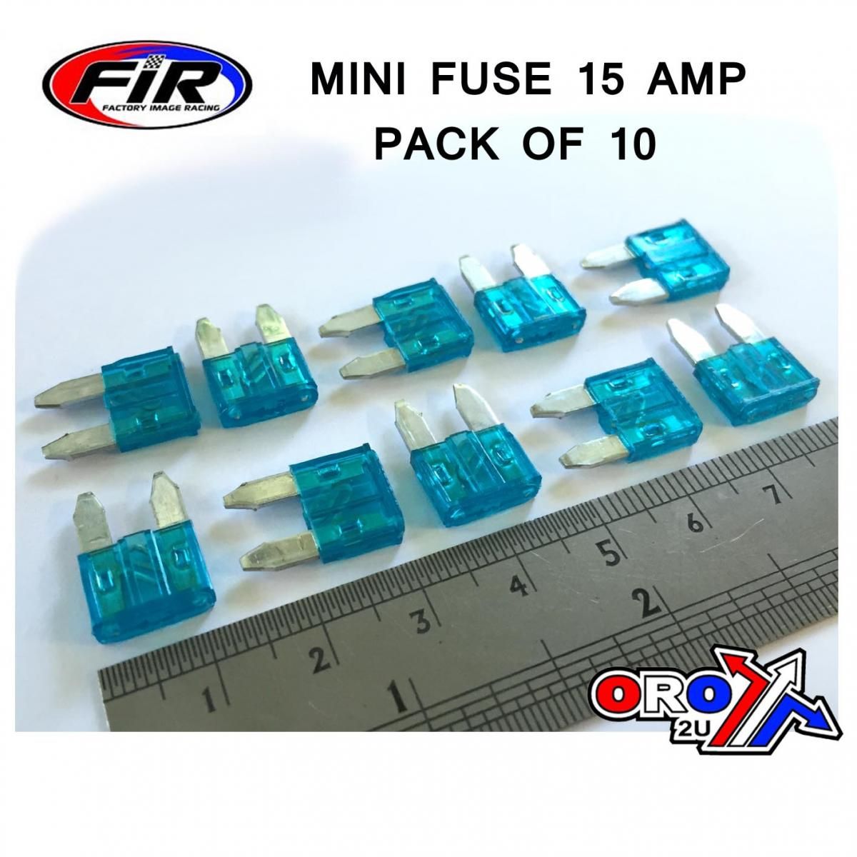 15 AMP. MINI FUSE PACK OF 10 - Image 4