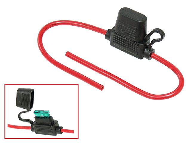 BLADE FUSE HOLDER INLINE 30AMP STANDARD. EACH, UP-01353 - Image 3