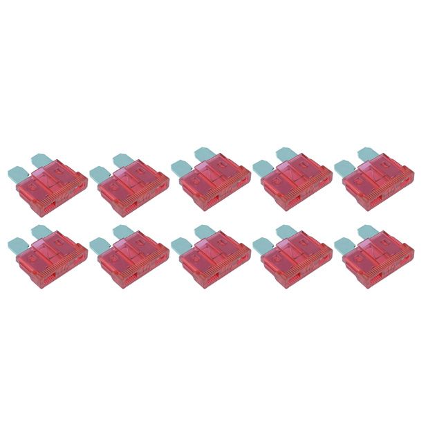 10 AMP. BLADE FUSE STD. PK10