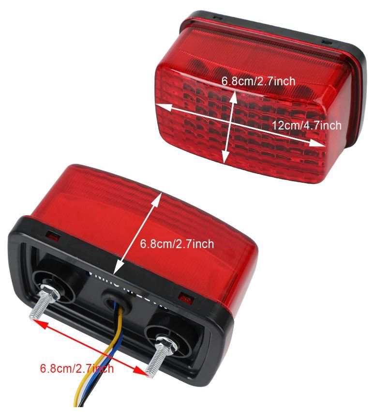 LED REAR LIGHT ASSEMBLY YFZ450 ATV, 8FN-847100-00-00 YFM700 06-12, 5KM-8472C-10-00 5KM-84710-01-00, 44-136.A - Image 3