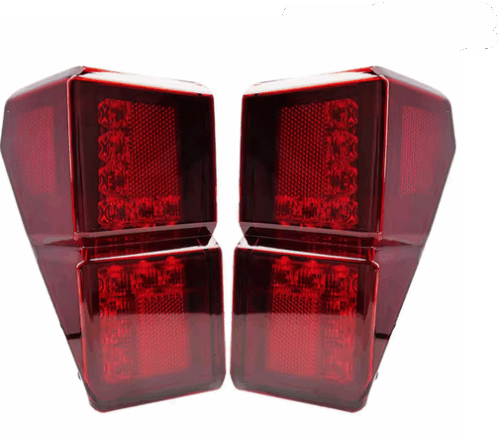 RED LED TAIL LIGHTS REAR BRAKE STOP LIGHTS 2018-2024 POLARIS RANGER 1000 2413766