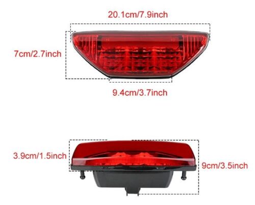 LED TAILLIGHT BRAKE LAMP HONDA TRX 700XX 500 300EX 300X 400EX 400X RANCHER 420 TRX250EX 250X
