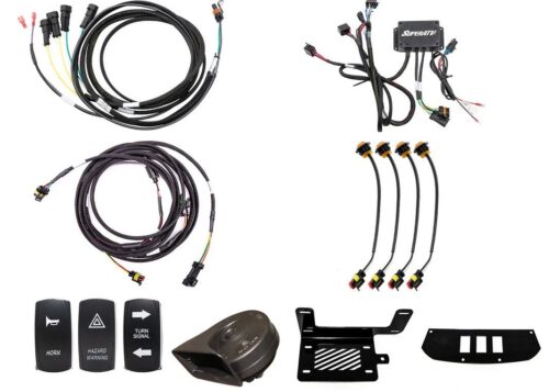PLUG & PLAY DELUXE TURN SIGNAL KIT CANAM COMMANDER SUPERATV TSK-CA-COM-004