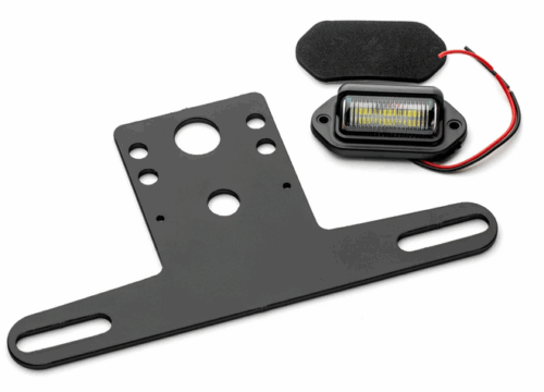 UTV/ATV UNIVERSAL PLUG & PLAY LICENSE NUMBER PLATE HOLDER, CANAM, POLARIS, YAMAHA, KAWASAKI, CF MOTO SUPERATV TSK-006