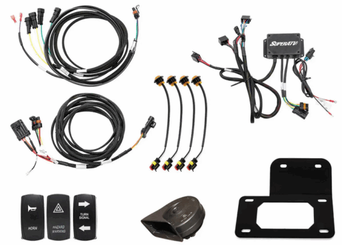 PLUG & PLAY DELUXE TURN SIGNAL KIT POLARIS RANGER, 900, 1000 SUPERATV TSK-P-RAN900-004