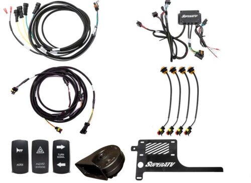 PLUG & PLAY DELUXE TURN SIGNAL KIT POLARIS RZR XP TURBO SUPERATV TSK-P-RZRXPT-004