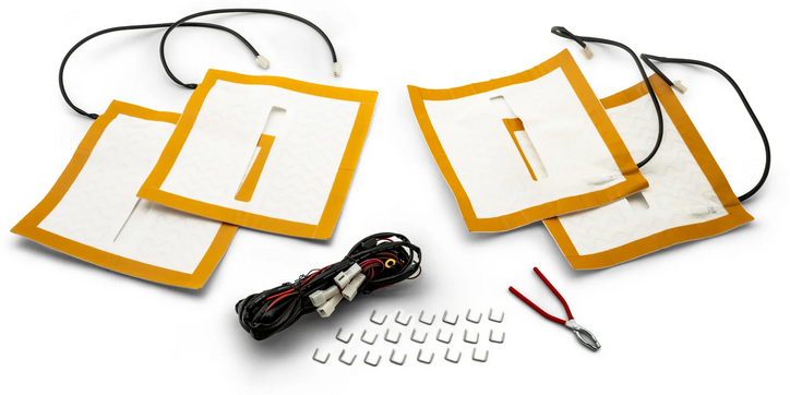 HEATED SEAT KIT UNIVERSAL PAIR, 2 SEAT KIT SXS/UTV/ATV 12V HCSC-U-001