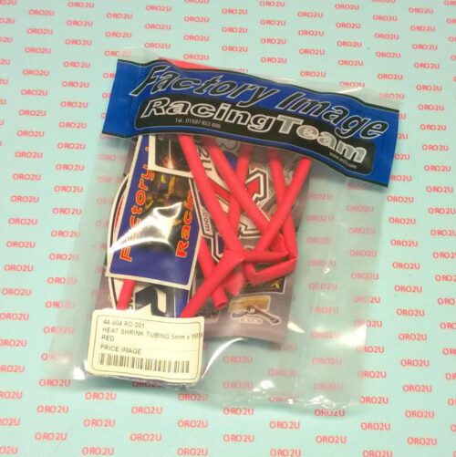 HEAT SHRINK TUBING 5mm x 1MTR, RED