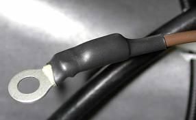 HEAT SHRINK TUBING 20mm x 1MTR, BLACK
