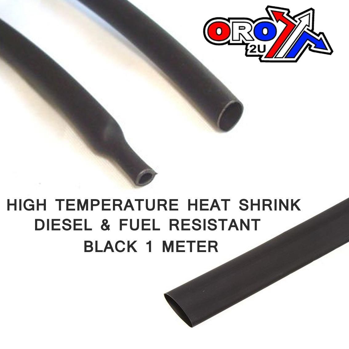 HEAT SHRINK HIGH TEMP 9.5x1MT, DIESEL & FUEL RESISTANT, HEAVY DUTY & A QUALITY PRODUCT