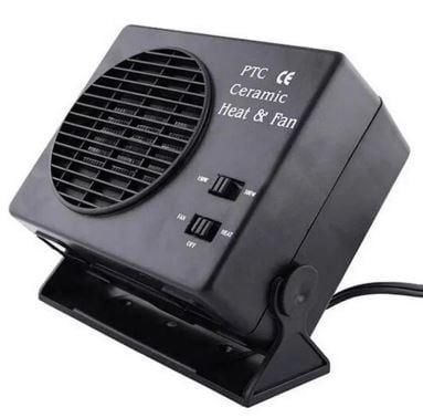 CAB HEATER 12V 300W SMALL COMPACT DEFROSTER DEMISTER QUICK HEATING SPEED