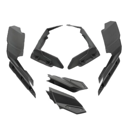 CANAM MAVERICK X3 HD WHEEL ARCH FENDER FLARES MUD GUARDS, FF-CA-X3-001