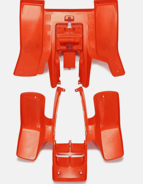 PLASTIC BODY SET ORANGE YAMAHA BANSHEE YFZ 350 1987-2006 2GU-W215C-G0-00