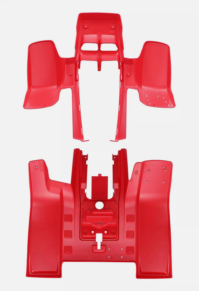 PLASTIC BODY SET RED YAMAHA BANSHEE YFZ 350 1987-2006 2GU-W2151-C1-00 - Image 3