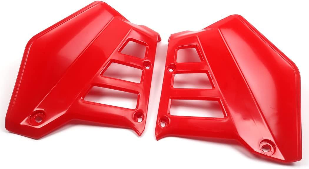 RADIATOR PLASTIC SHROUDS RED 85-86 HONDA ATC 250 R 19035-HA2-670ZA 19030-HA2-670ZA
