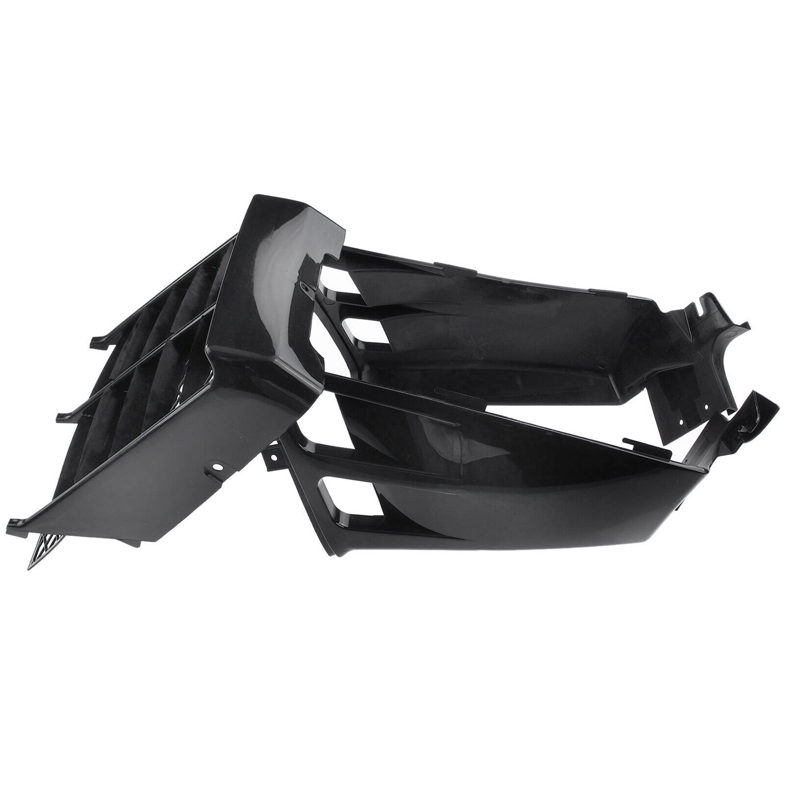 TANK SIDE COVERS & RADIATOR SHROUDS BLACK KIT YAMAHA BANSHEE YFZ350 1987-2006 2GU-21711-90-00 - Image 5