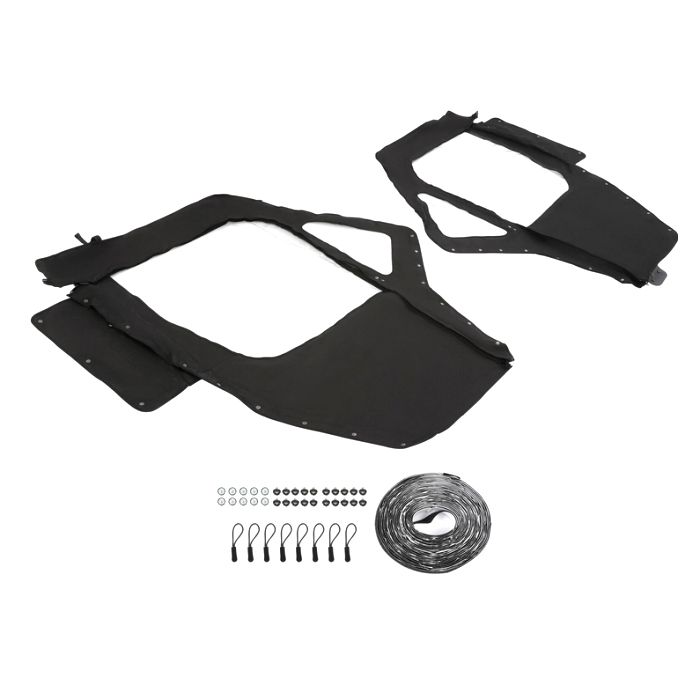 CANAM DEFENDER TRAXTER SOFT CAB WINDOW DOOR SET SAFETY 2016 ONWARDS