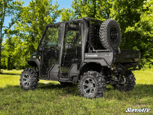 KAWASAKI MULE SPARE TIRE CARRIER, SUPERATV STC-K-MULE-01