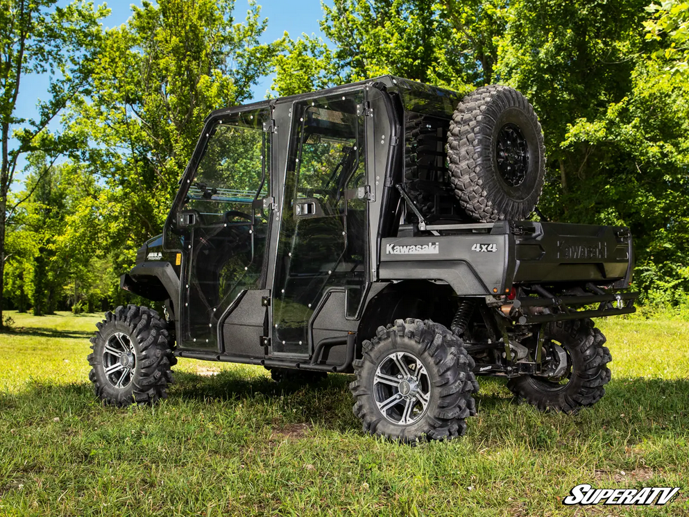KAWASAKI MULE SPARE TIRE CARRIER, SUPERATV STC-K-MULE-01