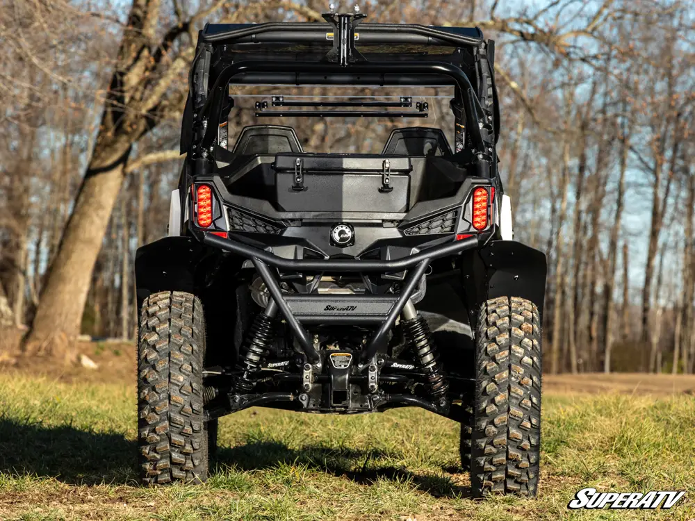 CANAM MAVERICK SPORT LOW PROFILE WHEEL ARCH FENDER FLARES MUD GUARDS, SUPER ATV FF-CA-MAVS - Image 2