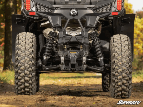 CANAM MAVERICK TRAIL LOW PROFILE WHEEL ARCH FENDER FLARES MUD GUARDS, SUPER ATV FF-CA-T