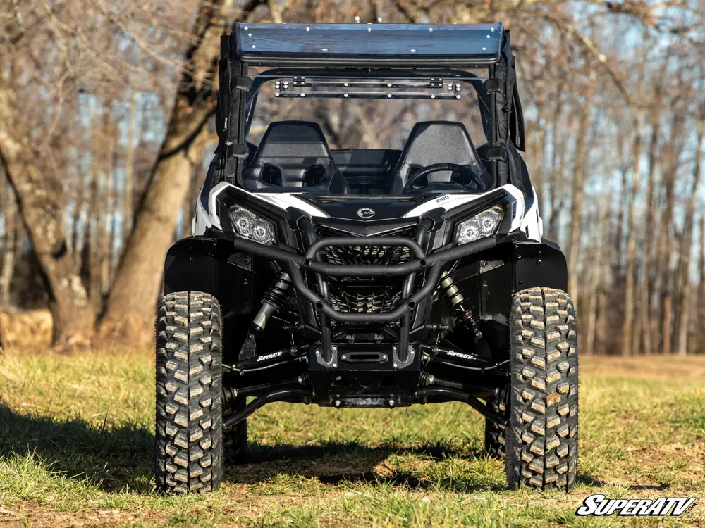CANAM MAVERICK SPORT LOW PROFILE WHEEL ARCH FENDER FLARES MUD GUARDS, SUPER ATV FF-CA-MAVS