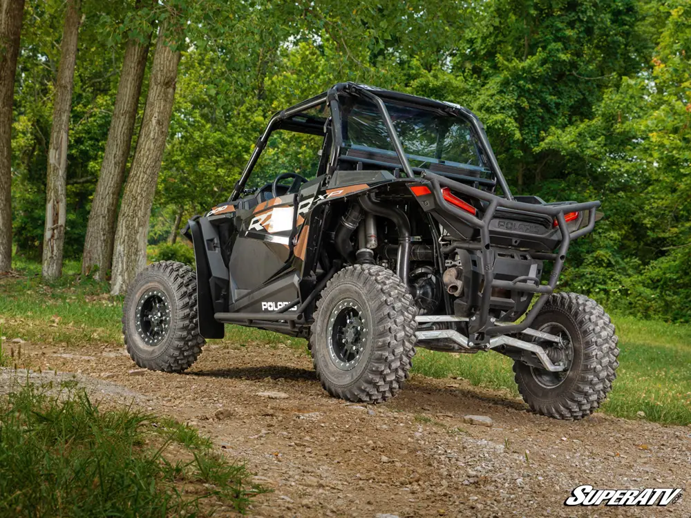 POLARIS XP TURBO/1000 LOW PROFILE WHEEL ARCH FENDER FLARES MUD GUARDS, SUPER ATV FF-P-RZRXP - Image 2