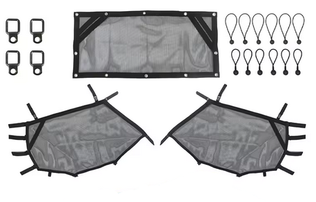WINDOW MESH SAFETY NETS 2015-2022 POLARIS RZR MOST MODELS